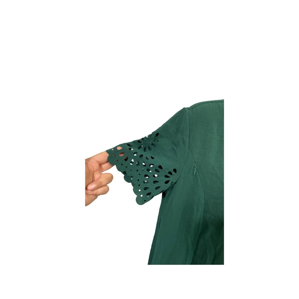 Dress green high low maternity nursery fashion maxi xs - Picture 6 of 13